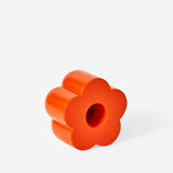 Poppy Candle & Incense Holder: Red