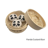 Panda Custard Bun Felt Dim Sum Toy Set
