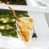 Glass Cloud Cup: Amber