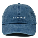Dog Dad Embroidered Dad Hat: Vintage Navy