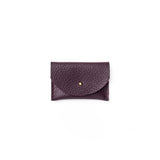 Cardholder - Plum Leather