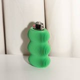 Color Wave Lighter Case *BIC NOT INCLUDED*: Camp Green
