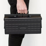 Toyo - Steel Cantilever Toolbox ST-350: Black