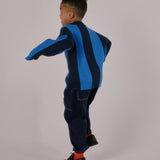Blue Stripe Cardigan  - Milk Teeth