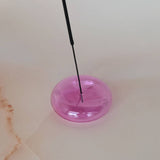 Glass Bubble Incense Holder