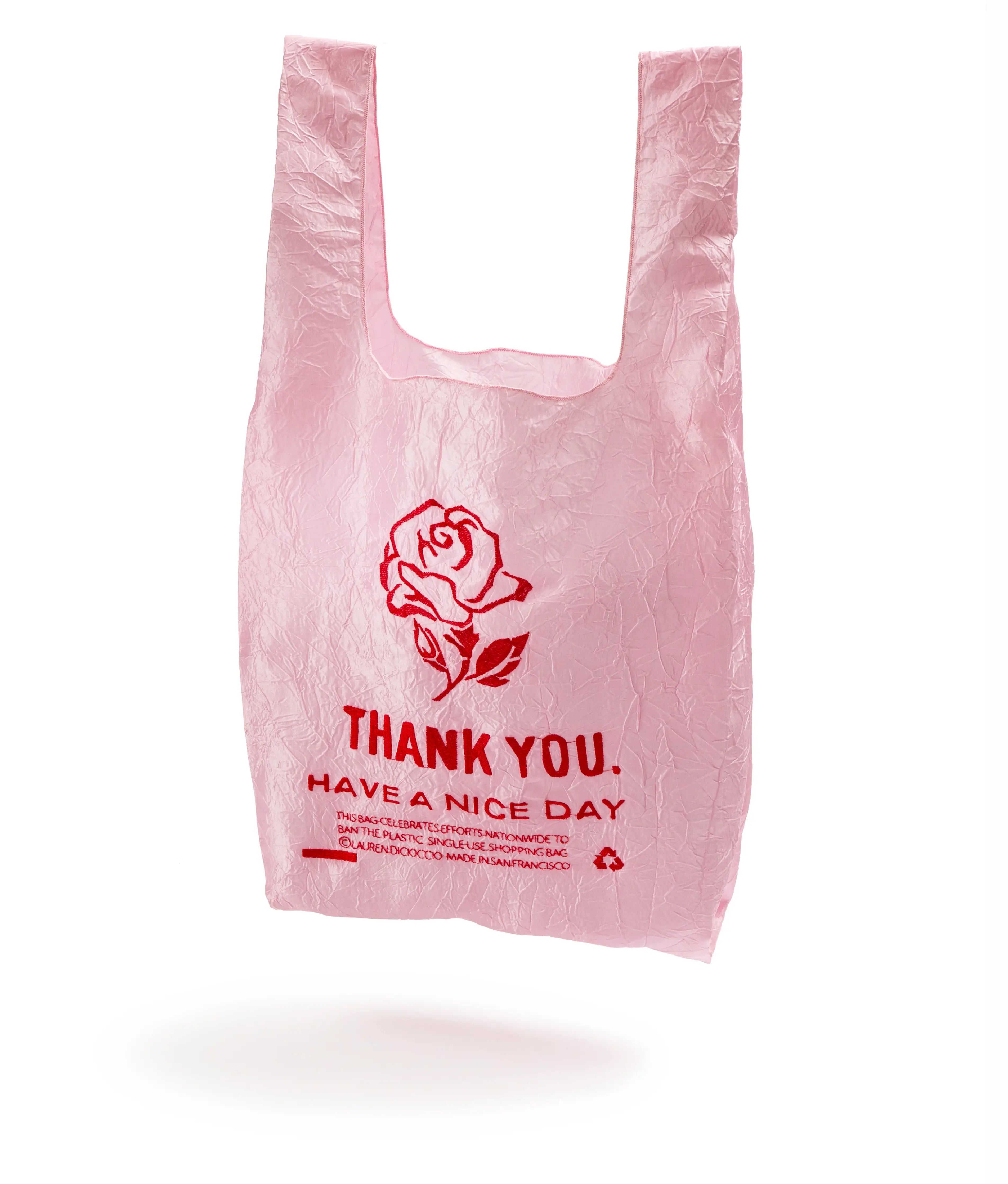 Rose Thank You Tote