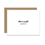 Happy Birthday Vase Brown Greeting Card