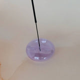 Glass Bubble Incense Holder