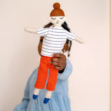 Cotton Knit Doll: Buddy Red