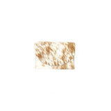 Cardholder - Caramel Speckled Hair on Hide