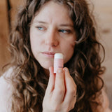 Raspberry Organic Lip Balm / 0.3 oz Biodegradable Tube
