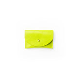 Cardholder - Chartreuse Leather