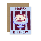 Happy Birthday Cake Greeting Card