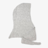 The Alpaca Hooded Scarf - Blizzard Grey