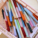 Dinnercandles - Set of 4 - Mixed, colorful sets