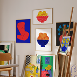 Orange Bowl Art Print