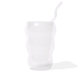 Glass Cloud Cup: Amber