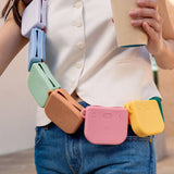 Cherry Red Snap Dog Treat Pouch