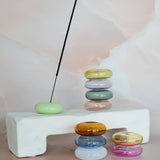 Glass Bubble Incense Holder