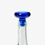 Blue Hobknob Bottle Stopper