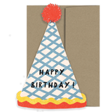 Party Hat Birthday Collection - Die Cut Card