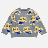 Gray Max Sweater - Milk Teeth