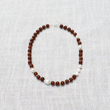 Coffee Pearl Necklace