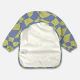 Green Checkers Smock Bib - Milk Teeth