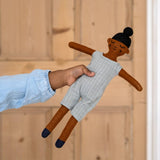 Cotton Knit Doll: Buddy Aqua