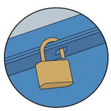 Toyo - Steel Cantilever Toolbox ST-350: Blue