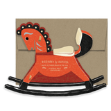 Rocking Horse - Die Cut Card