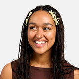 Bow Snap Clips in Butter