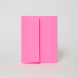 Baby Baby Baby Letterpress Greeting Card by Ashkahn: Paper tab