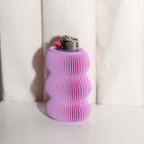 Color Wave Lighter Case *BIC NOT INCLUDED*: Light Lilac