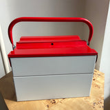 Compact Toolbox - Red/Grey