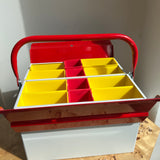 Compact Toolbox - Red/Grey