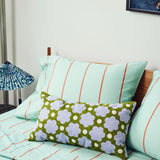 Raspberry Bolster Cover + Pillow