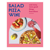 Salad Pizza Wine