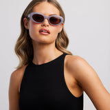 SIREN SUNGLASSES - MILKY GREY