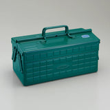 Toyo - Steel Cantilever Toolbox ST-350: Antique Green