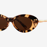 HIGH SOCIETY SUNGLASSES - HONEY TURTLE