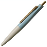 Mini Ballpoint Pen-Ecru Blue/White