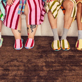 Juniper Terry Stripe Slippers - Dusen Dusen