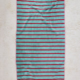 Bird Stripe Bath Towel-Tanager