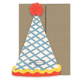 Party Hat Birthday Collection - Die Cut Card