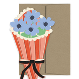 Flower Bouquet Amour Collection - Die Cut Card