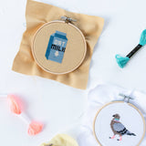 Oat Milk Cross Stitch Kit