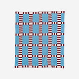 Tile Patch Chenille Throw