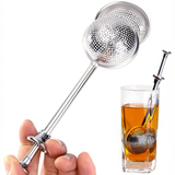 Sliding Stainless Steel Tea Steeper