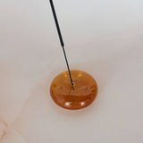 Glass Bubble Incense Holder